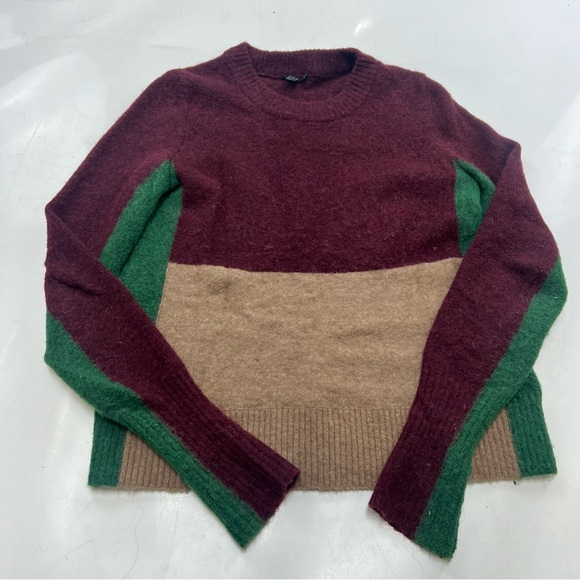 COS women’s alpaca-blend multicolor sweater S L37-27 - Picture 2 of 6